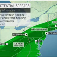 <p>A look at areas most at risk for flash flooding.</p>