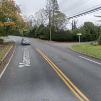 <p>Mamaroneck Road near the intersection of Deerfield Lane in Scarsdale</p>