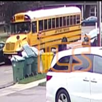 <p>A school bus plowed into parked cars as captured on video in early October by The Lakewood Scoop.</p>