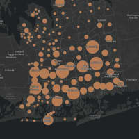 <p>Suffolk County COVID-19 map on Friday, Oct. 22</p>