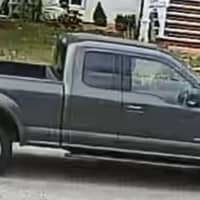 <p>The pickup truck that was involved in the Massapequa hit-and-run.</p>