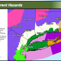 <p>A look at warnings and advisories issued for these areas in the region.</p>