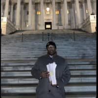 <p>Jamaal Bowman on Twitter the evening before his arrest at the US Capitol.</p>