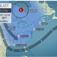 <p>A look at the Arctic blast that will make it feel like it&#x27;s around zero degrees in the region.</p>