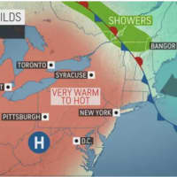<p>There will be warmer air on Tuesday, May 31.</p>