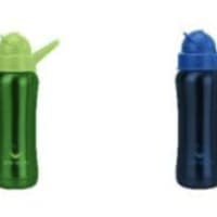 <p>Recalled Green Sprouts Stainless Steel Straw Bottle</p>