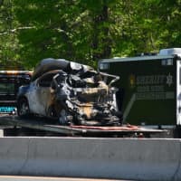 <p>A man was killed in a fiery crash with a garbage truck before dawn on Monday, May 8, Pequannock Police have confirmed.</p>