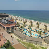<p>An aerial view of the Beach Club at Avenue</p>