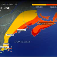 <p>Areas most at risk for power outages.</p>