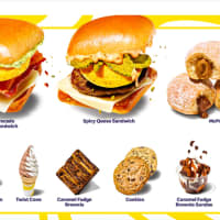 <p>Some of the items on the menu at CosMc's.</p>