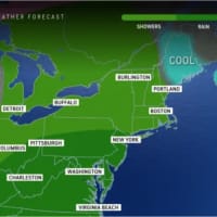<p>The new system will move up the East Coast from the south on Sunday, Dec. 17, with the heaviest rain expected on Monday, Dec. 18.
  
</p>
