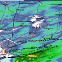 <p>A radar image of the region at around 7 a.m. Tuesday, Jan. 16.</p>
