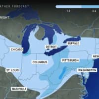 New Forecast: Increased Snowfall Totals Expected, Arctic Temps To Follow Northeast Storm
