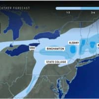 Brand-New Forecast Map: Winter Storm Will Bring Mix Of Rain, Sleet, Accumulating Snow