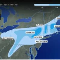 First Snowfall Projections Released Ahead Of Pre-Valentine's Day Storm