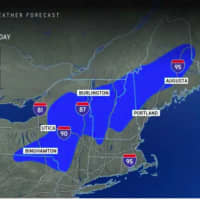 <p>Temperatures should stay just above the freezing mark as the storm sweeps through in much of the region, except farthest north, where snow is forecast in upstate New York and Northern New England.&nbsp;
  
</p>