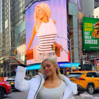 Hillsdale's Livvy Dunne Gets Times Square Billboard