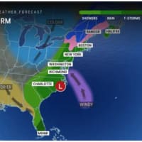 A look at the storm system taking aim at the Northeast for this weekend.