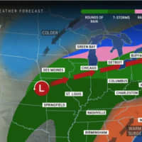 <p>A stormy weather pattern starting right after Easter Sunday will continue into midweek, capped off by snowfall in much of the Northeast.
  
</p>
