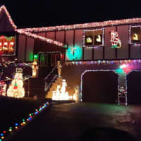 <p>Countless lights are used at the Martorana home in Wayne.</p>