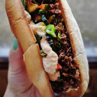 <p>Korean beef wedge with homemade sauce is a modern twist on a classic food you can order at  Heibeck&#x27;s Stand on Route 7 in Wilton.</p>