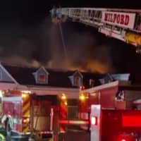 <p>Human remains were found inside a boarded-up commercial building that burned down on Monday, Sept. 14.</p>