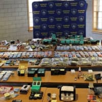 <p>Sudbury Police seized this contraband</p>