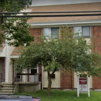 <p>A baby was discovered in the Dumpster at the Presidential Gardens apartments on Dixwell in New Haven on Monday, Oct. 12.</p>