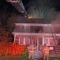 <p>Fire in Wallingford on Wednesday, Oct. 28</p>
