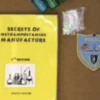 <p>A book on how to cook meth allegedly discovered at a Holyoke home on March 5</p>