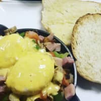 <p>A breakfast skillet at The Twisted Fork in Leicester</p>