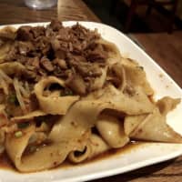 <p>Pork Biang Biang Noodles at Lili&#x27;s Restaurant in Amherst</p>