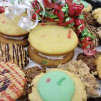 <p>Holiday cookie platter from Dad&#x27;s Keto Kitchen</p>