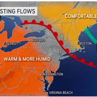 <p>Warmer temperatures and more humid air return on Thursday, June 30.</p>