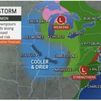 <p>The second storm system is expected Sunday, April 30 into Monday, May 1.</p>