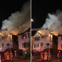 <p>The fire was reported in the 600 block of East H Street.</p>
