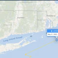 <p>A new ping by Frosty the Shark was reported on Sunday, May 21 at about 4:30 a.m. in between Block Island and Martha&#x27;s Vineyard, according to the non-profit Ocearch group.</p>