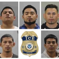 <p>The five suspects will be under the care of ICE once they are done in Frederick County.</p>