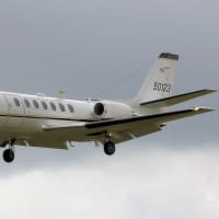<p>A Cessna 560 Citation V, similar to the one involved in the crash.</p>