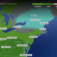 <p>AccuWeather is predicting it will be wet in the DMV region this weekend.</p>