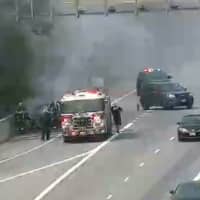 Vehicle Fire Closes Portion Of I-95 Inner Loop (DEVELOPING)