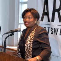 <p>Sen. Andrea Stewart-Cousins of Yonkers is expected to become the first woman selected as state Senate Majority Leader.</p>