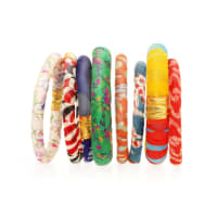 <p>Bangles from the Who’s Sari Now collection.</p>