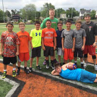 <p>Don Bosco graduates and NFLers Matt Simms and Patrick Murray were guest instructor&#x27;s at last year&#x27;s camp</p>