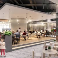 <p>A rendering of the proposed new Food Hall at The Westchester.</p>