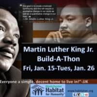 <p>Habitat for Humanity of Westchester will hold its annual MLK Day Build-A-Thon beginning on Friday.</p>