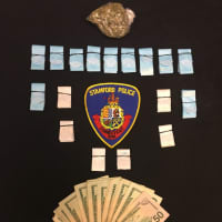 <p>Some of the drugs and cash seized.</p>