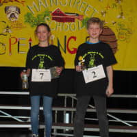 <p>After nine rounds of the spelling bee at Main Street School, the judges called the fourth-grade contest a tie and gave the winning title to Tiernan Cain and Katherine Fisher.</p>
