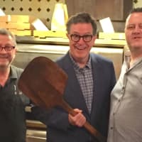 <p>&quot;The Late Show&quot; host Stephen Colbert visited Yorkside Pizza and Restaurant last month to show off his pizza-making skills.</p>