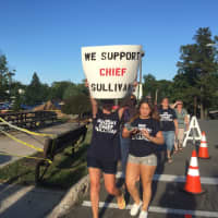 <p>Supporters of Clarkstown Police Chief Michael Sullivan.</p>
